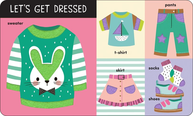 Aper&ccedil;u du contenu 3_At Home: A Touch-and-Feel First Words Book