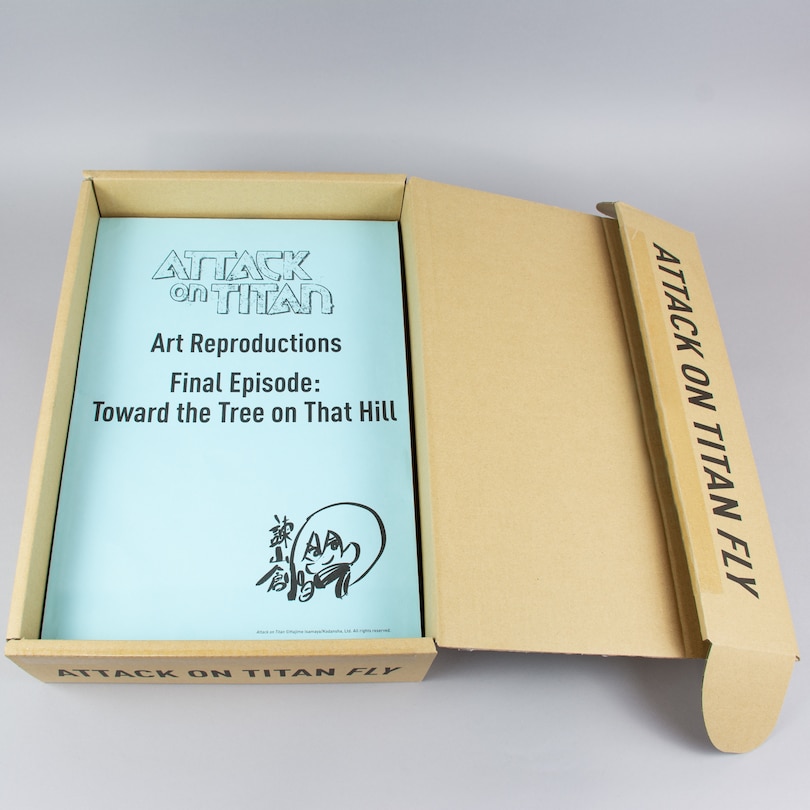 Sample content 4_Attack on Titan 35: FLY Collector's Box Set