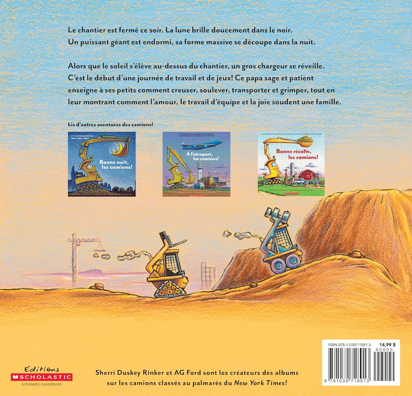 Aper&ccedil;u du contenu_Au chantier, papa et les camions!