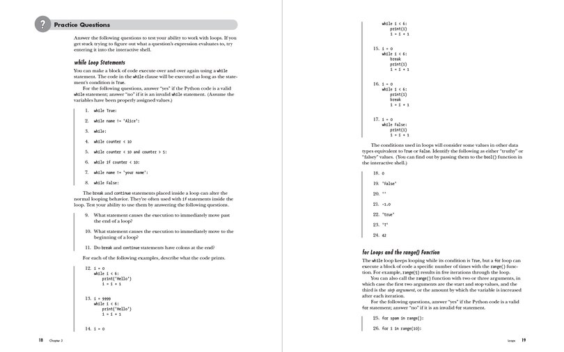 Aperçu du contenu 5_Automate the Boring Stuff Workbook