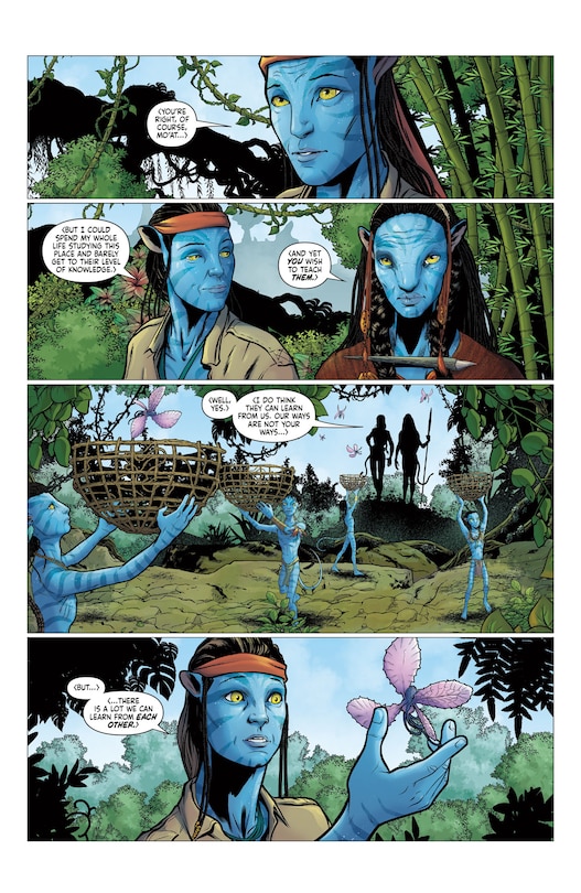 Aperçu du contenu_Avatar: Tales from Pandora Omnibus