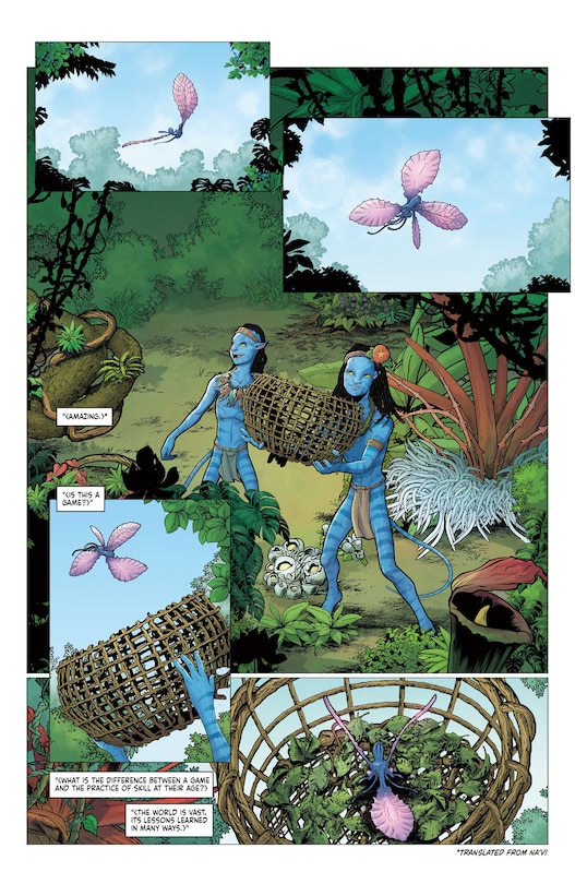 Aperçu du contenu 2_Avatar: Tales from Pandora Omnibus