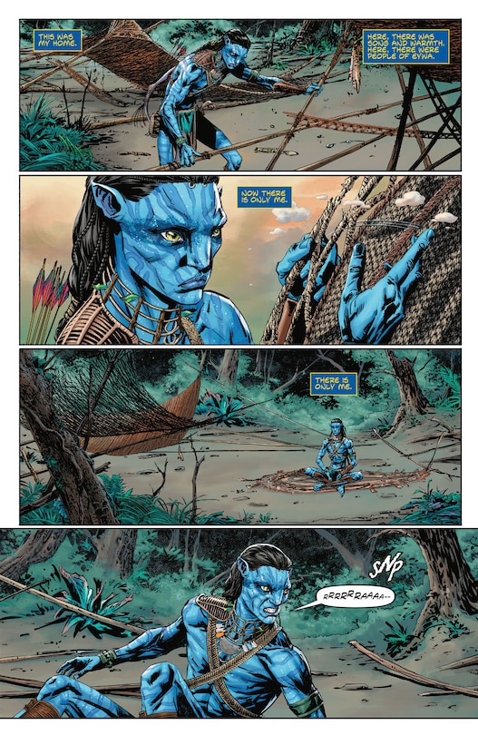Aperçu du contenu 3_Avatar: Tales from Pandora Omnibus