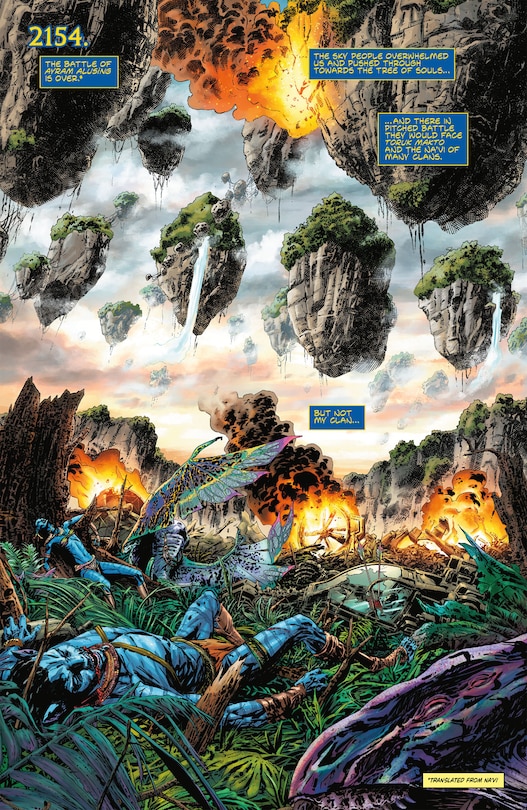 Aperçu du contenu 5_Avatar: Tales from Pandora Omnibus