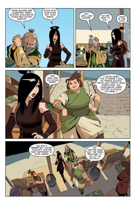 Aper&ccedil;u du contenu 2_Avatar: The Last Airbender--Fire and Family Treasury Library Edition