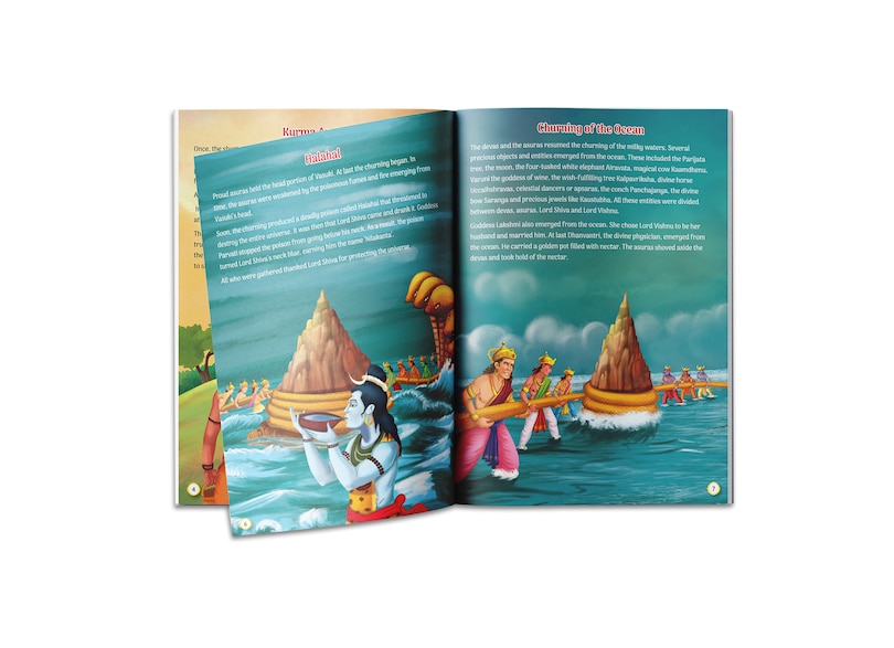 Aper&ccedil;u du contenu_Avatars of Vishnu&nbsp;For Children