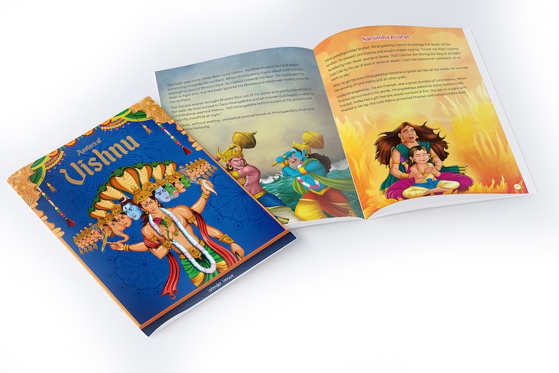 Aper&ccedil;u du contenu 2_Avatars of Vishnu&nbsp;For Children