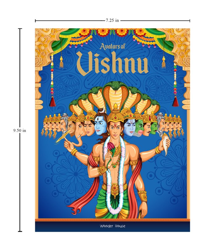 Aper&ccedil;u du contenu 4_Avatars of Vishnu&nbsp;For Children