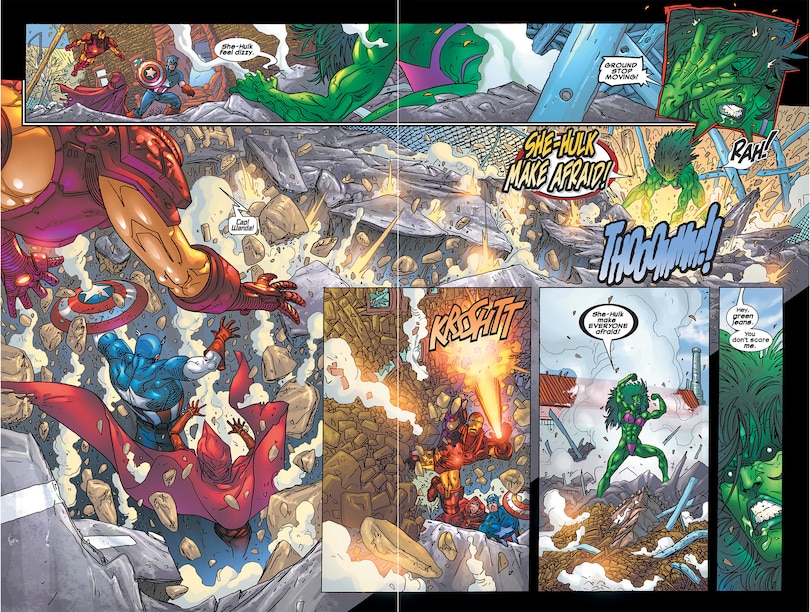 Sample content 3_AVENGERS BY JOHNS & COIPEL OMNIBUS DAVID FINCH COVER