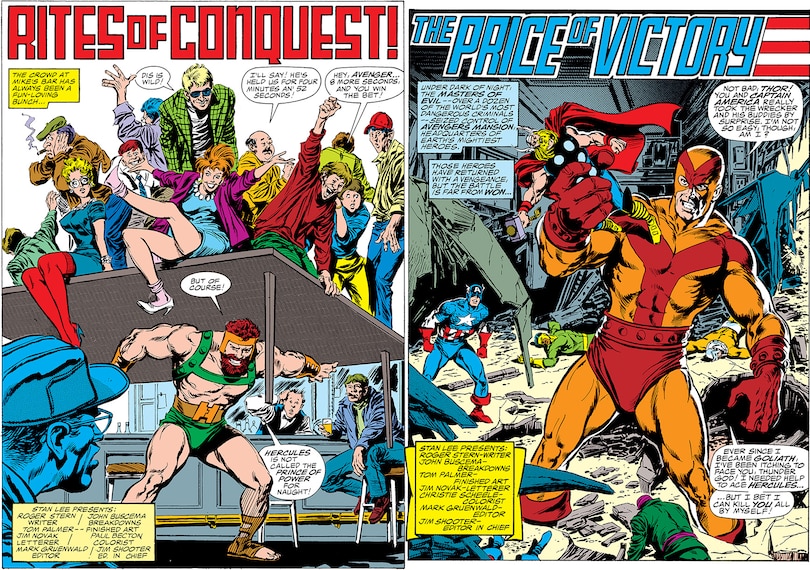 Sample content 2_Avengers Epic Collection: Under Siege [New Printing]