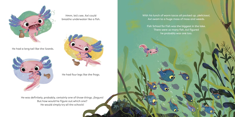 Aper&ccedil;u du contenu 4_Axl the Axolotl Is Not a Frog