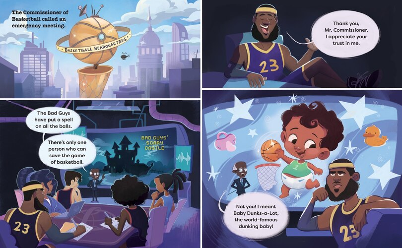 Sample content 3_Baby Dunks-a-Lot: The Day the Basketballs Stopped Bouncing