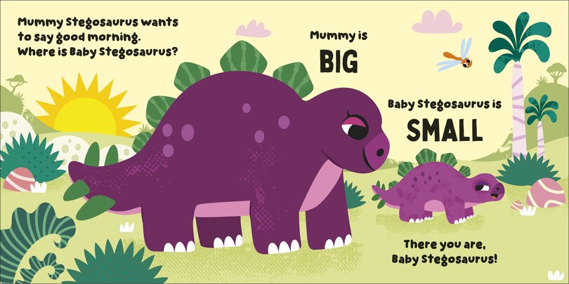 Sample content_Baby Stegosaurus Finds Opposites