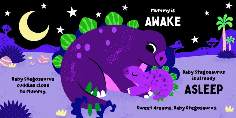 Sample content 2_Baby Stegosaurus Finds Opposites