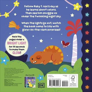 Back cover_Baby T. Rex Finds Colors