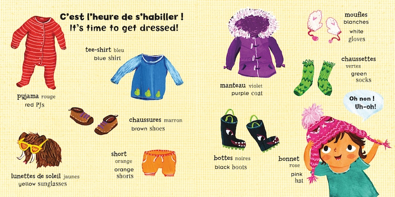 Aper&ccedil;u du contenu 3_Baby's First Words (Bilingual French & English)