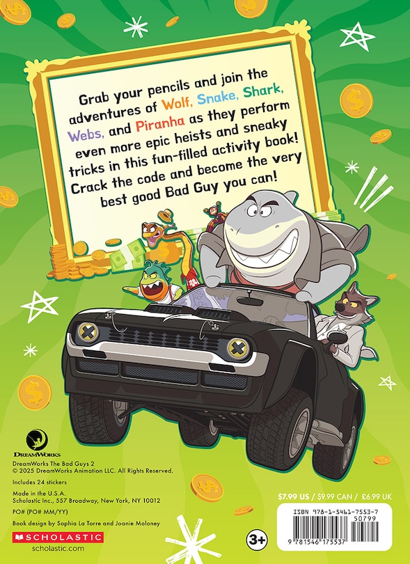 Back cover_Bad Guys Movie 2 Activity Book