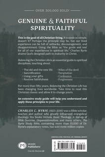 Back cover_Balancing the Christian Life
