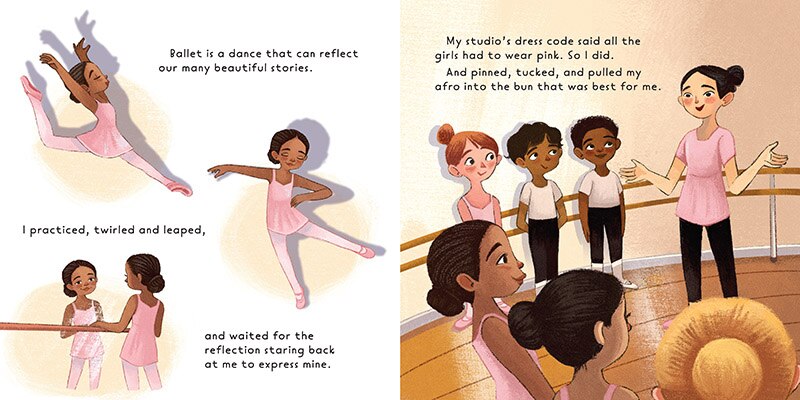 Sample content 2_Ballet Brown (Bellen Woodard Original Picture Book #2)