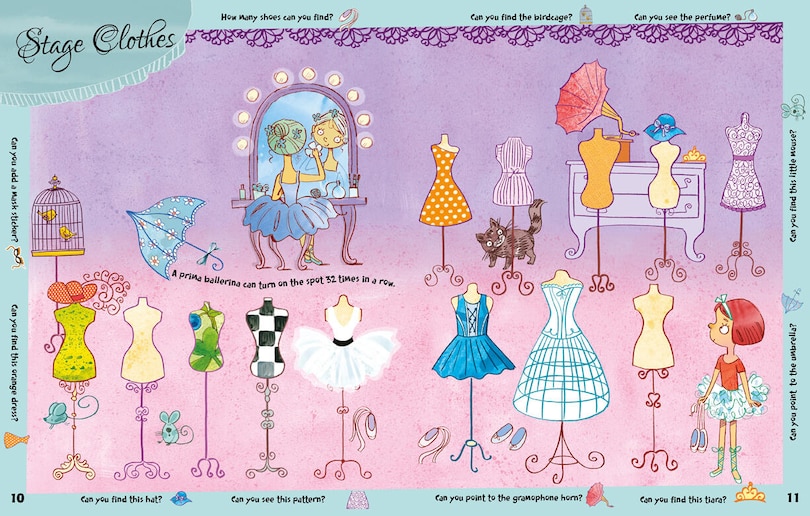 Sample content 2_Ballet School Sticker Book