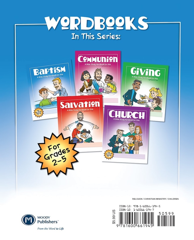 Back cover_Baptism: A Bible Study Wordbook for Kids