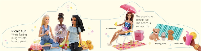 Aper&ccedil;u du contenu_Barbie Dream Car