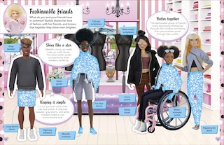 Aper&ccedil;u du contenu_Barbie Dress-Up Ultimate Sticker Collection
