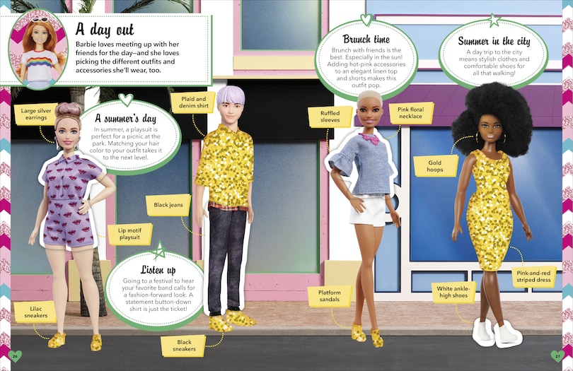 Aper&ccedil;u du contenu 2_Barbie Dress-Up Ultimate Sticker Collection