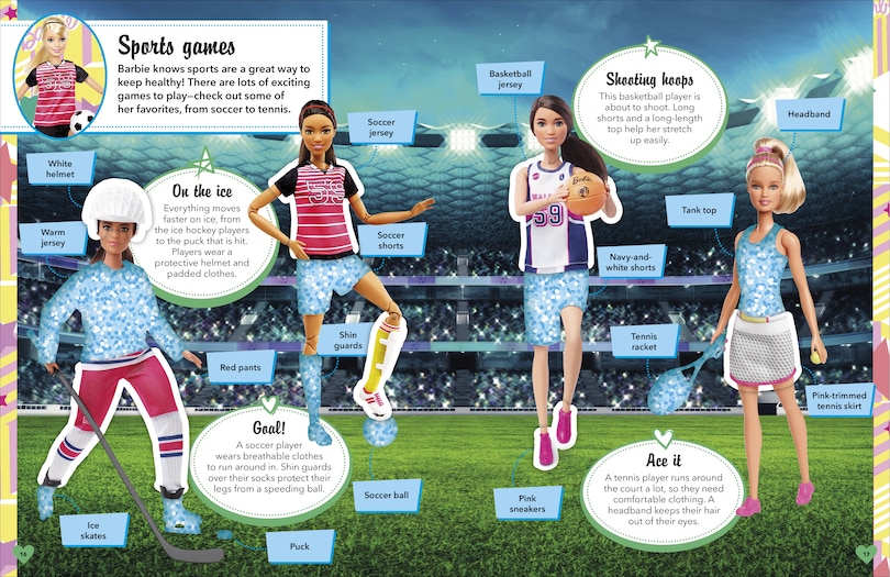 Aper&ccedil;u du contenu 3_Barbie Dress-Up Ultimate Sticker Collection