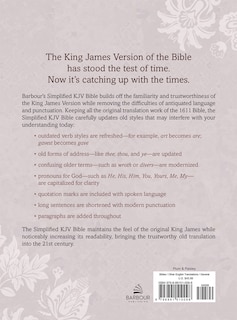 Back cover_Barbour Simplified KJV--Large Print [Plum & Paisley]