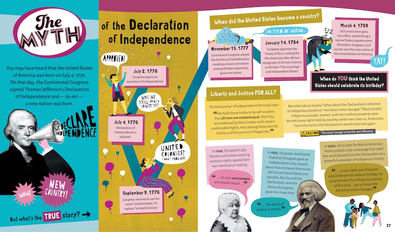 Sample content 2_Barefoot Books America's Founding Myths...And What REALLY Happened