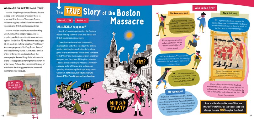 Sample content 5_Barefoot Books America's Founding Myths...And What REALLY Happened