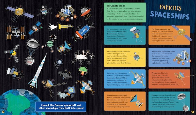 Aper&ccedil;u du contenu 2_Barefoot Books Solar System Sticker Book