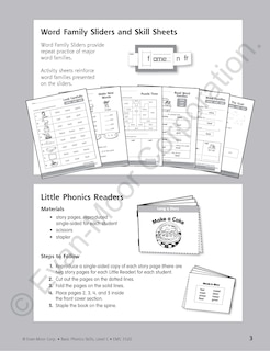 Sample content 2_Basic Phonics Skills, Grade 1 - 2 (Level C) Teacher Resource