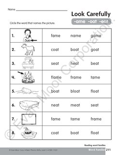 Sample content 5_Basic Phonics Skills, Grade 1 - 2 (Level C) Teacher Resource