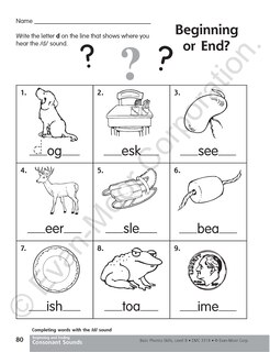 Sample content 4_Basic Phonics Skills Level B