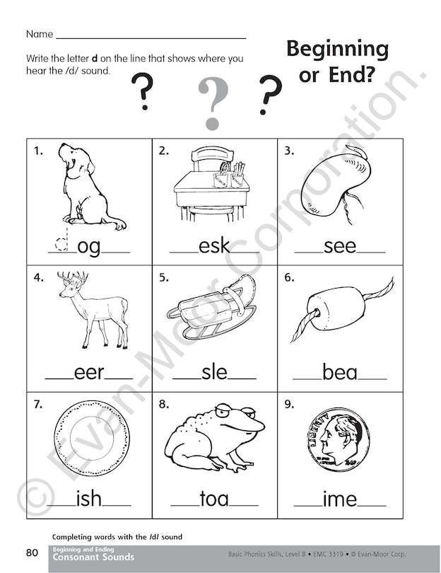 Sample content 4_Basic Phonics Skills Level B