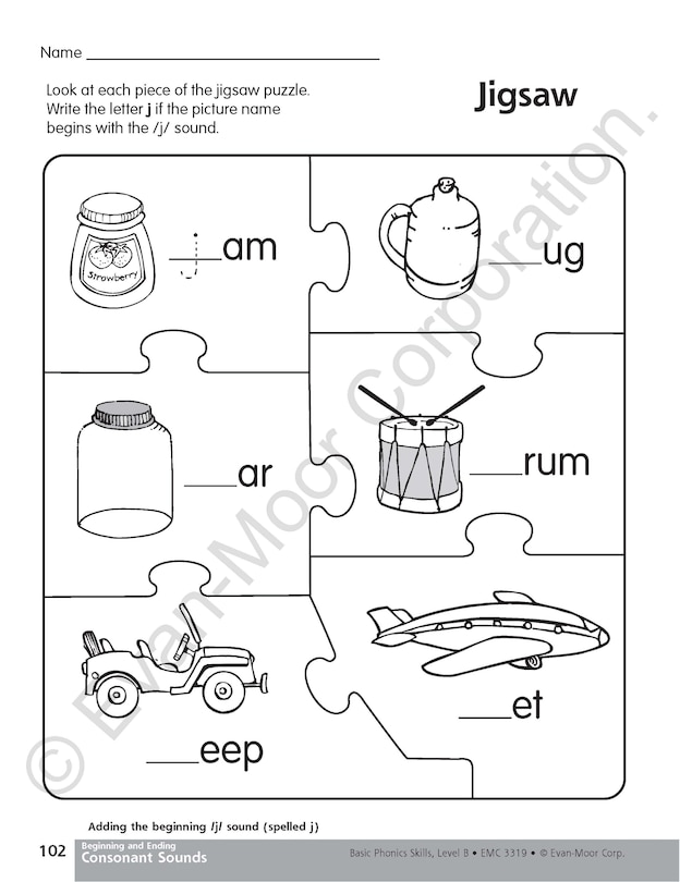 Sample content 5_Basic Phonics Skills Level B