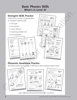 Aperçu du contenu_Basic Phonics Skills