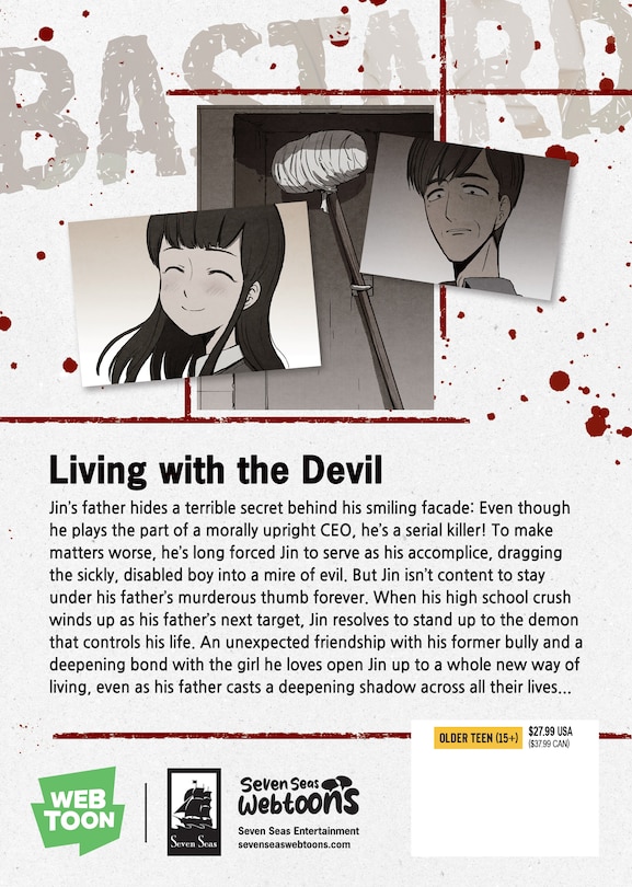 Back cover_Bastard (WEBTOON) Vol. 2