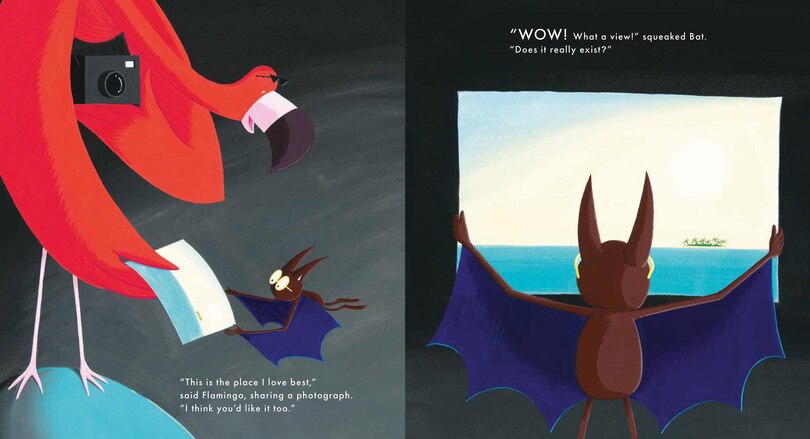 Sample content 2_Bat and Flamingo