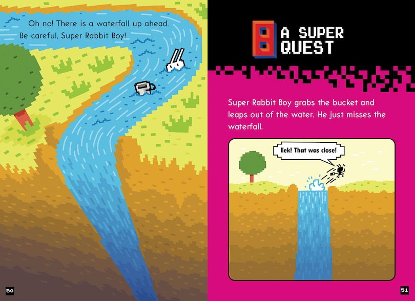 Aper&ccedil;u du contenu_Battle of the Super Rabbit Boys!: A Branches Book (Press Start! #18)