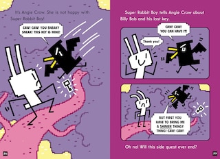 Aper&ccedil;u du contenu 2_Battle of the Super Rabbit Boys!: A Branches Book (Press Start! #18)