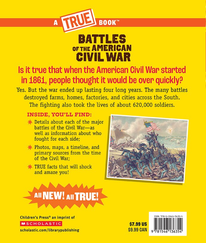 Back cover_Battles of the American Civil War