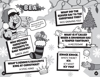 Aper&ccedil;u du contenu 3_Beano Christmas Joke Book