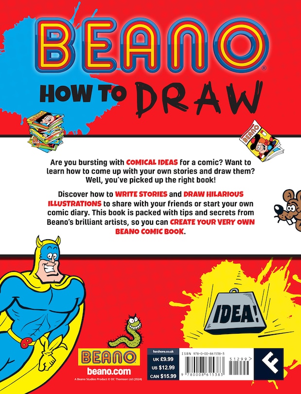 Back cover_Beano How to Draw