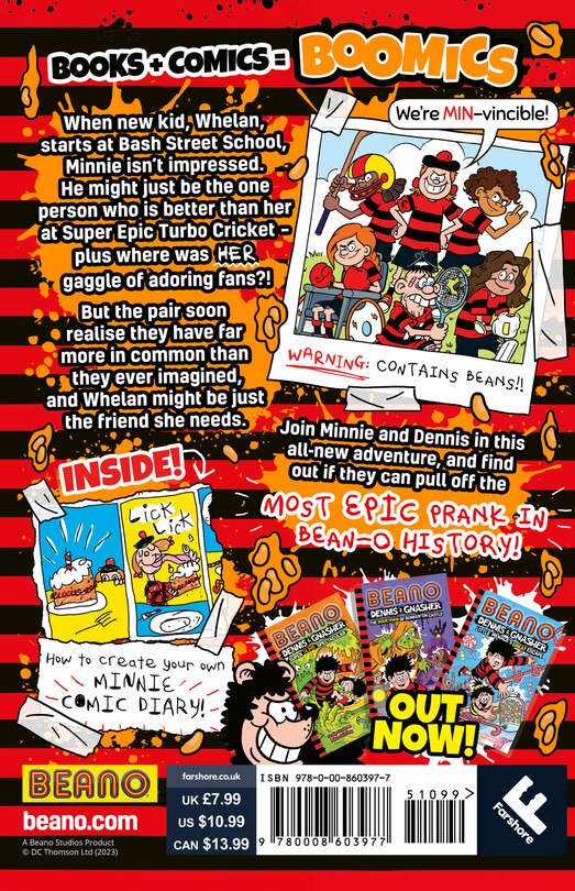 Couverture arri&egrave;re_Beano Minnie&rsquo;s Mission of Maximum Mischief