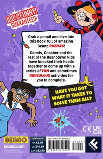 Back cover_Beano Pocket Puzzles