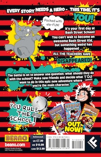 Couverture arri&egrave;re_Beano The Day The Teachers Disappeared