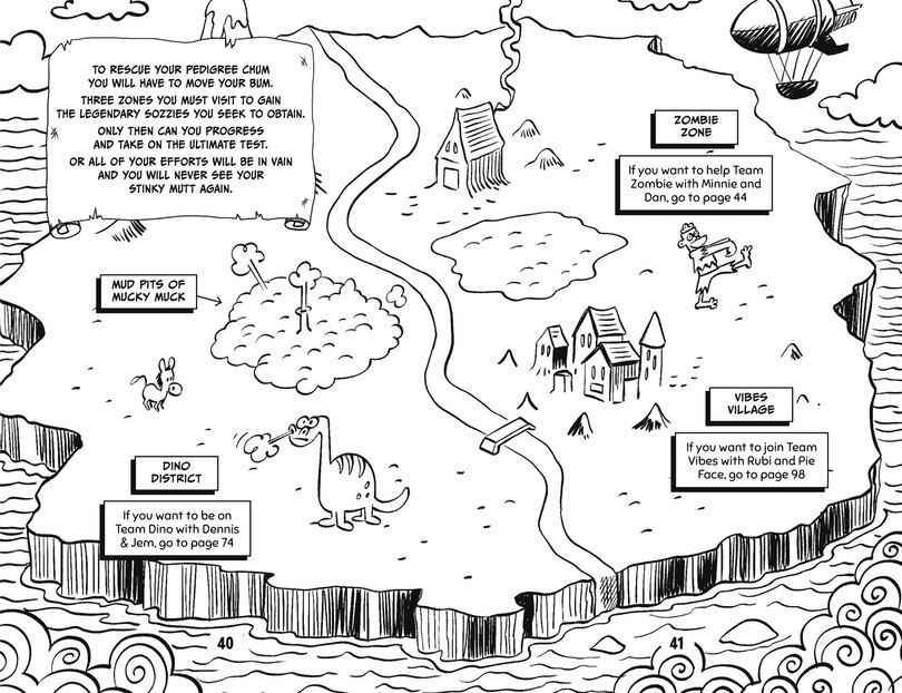 Aperçu du contenu 3_Beano: The Day We Got Uploaded (Beano Fiction Pick Your Own Story, Book 2)